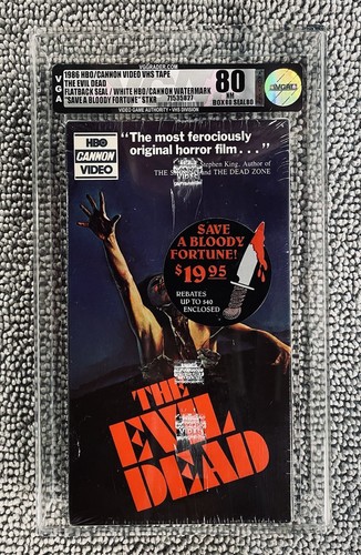 グローウィン グローウィン　VHS VGA 80 — THE EVIL DEAD — SAVE A BLOODY FORTUNE - VHS (IGS