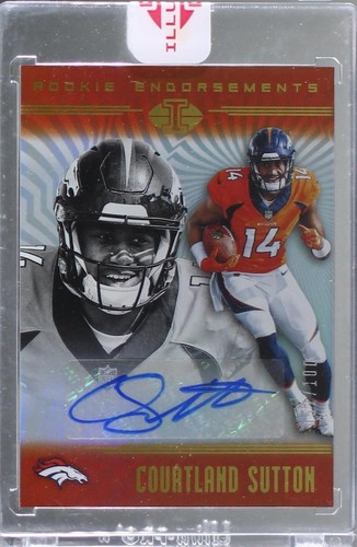 2018 Panini Illusions Courtland Sutton #RE-CS