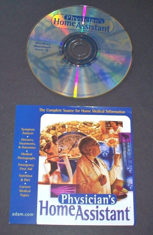 Physician’s Home Assistant CD-ROM - Instructional Windows 95/98 & Macintosh
