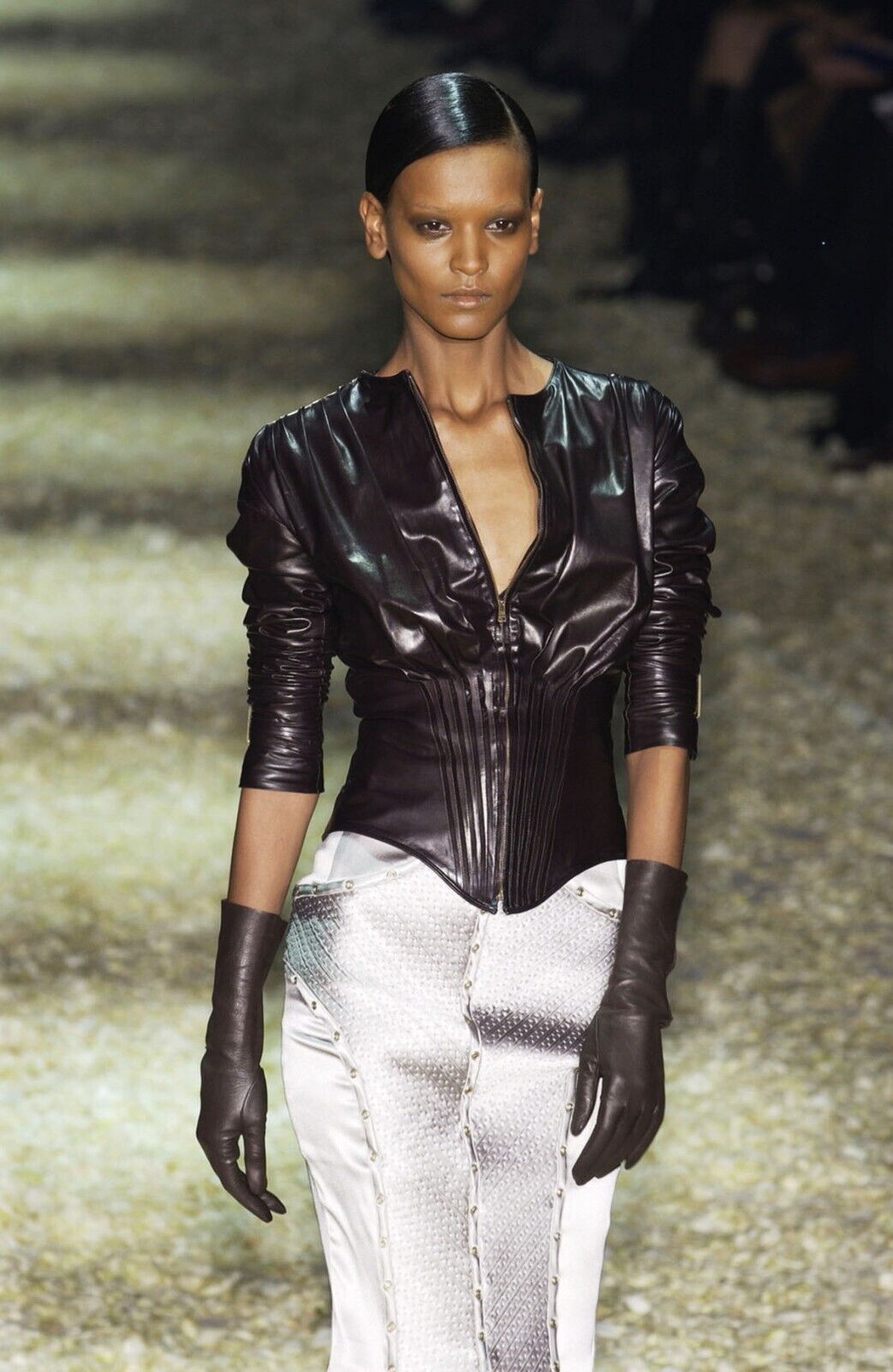 TOM FORD for GUCCI F/W Runway 2003 Brown Super Soft Leather TOM FORD for GUCCI F/W Runway 2003 Brown Super Soft Leather