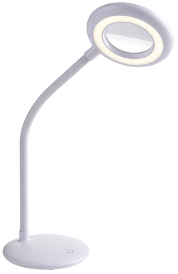 Aufladbare Profi Lupenleuchte Lupenlampe dimmbar 2,75x Vergrößerung 2500mAh