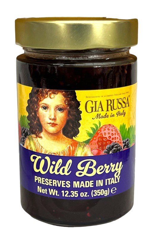 Gia Russa Wild Berry Preserves Made in Italy 12.35 oz