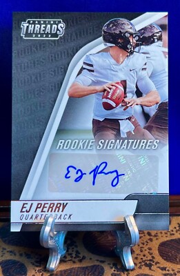2022 Panini Threads Rookie Signatures Auto EJ Perry #TH-EPE RC JAGUARS