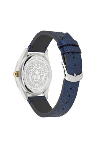 Pre-owned Versace Men's Ve6a00123 V-code 42mm Quartz Watch