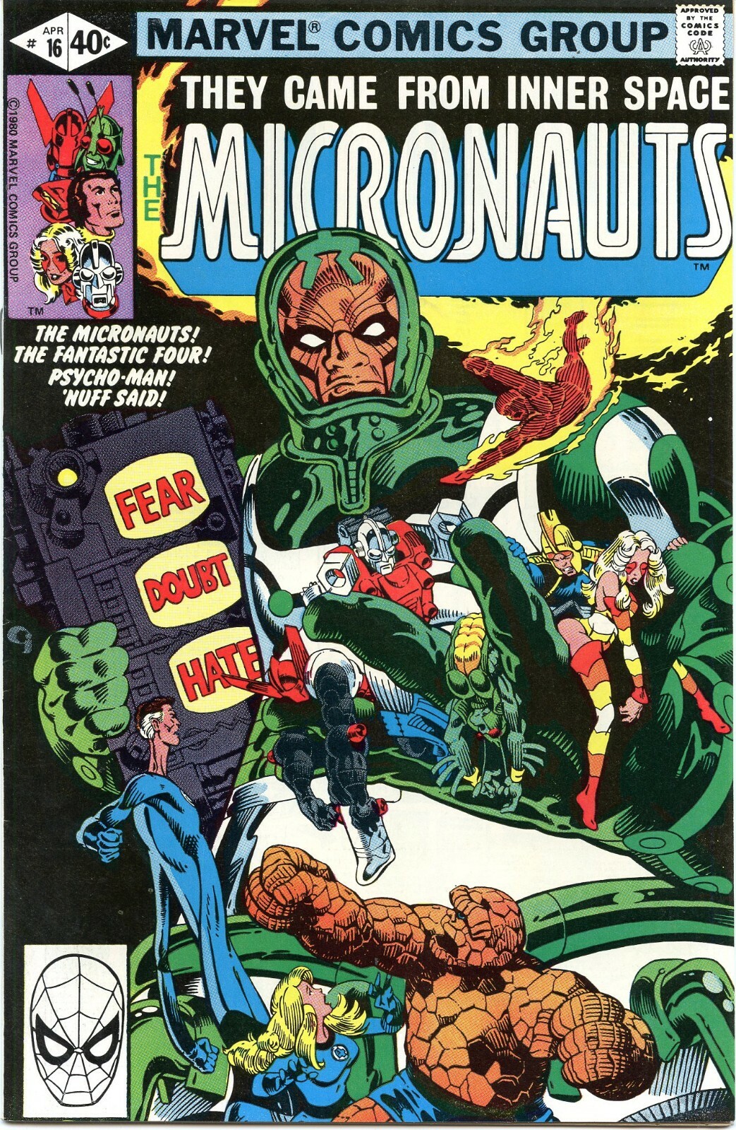 Micronauts #16 (Marvel, 1979 series) - CS1312 | eBay
