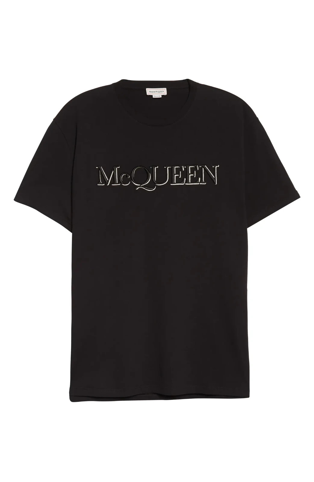 【関税&送料込】Alexander Mcqueen Regular Fit T-Shirt Alexander McQueen - Cotton crew-neck T-shirt White - The Corner