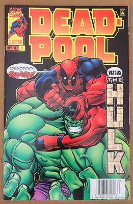 Deadpool #4 (1997) Newsstand Edition 