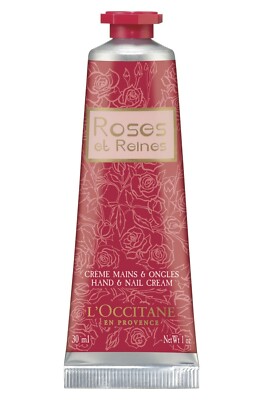L'Occitane En Provence Roses et Reines Hand & Nail Cream 1.0 oz New Mani/Pedi 