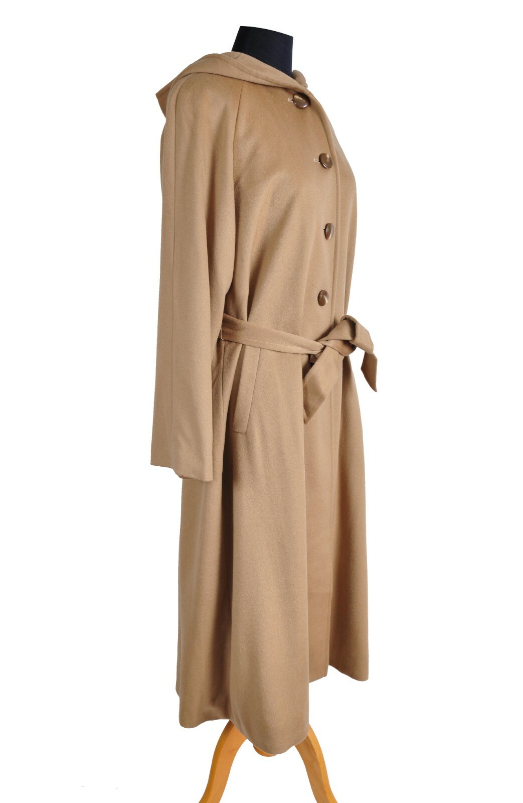 Pre-owned Pure Cashmere Coat 100%  Cashmere Warm & Light Weight Great Quality Fast Shipping In Brown