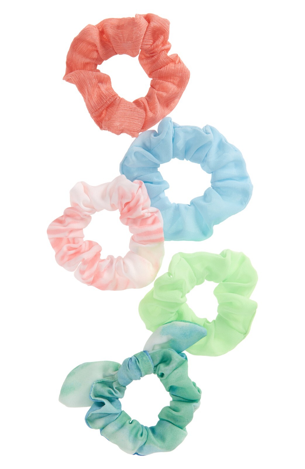 ☆GLOWNY☆ PROVINCE EYELET SCRUNCHIE 5 COLORS Bp. 5-Pack Scrunchie Set Multi Color | eBay