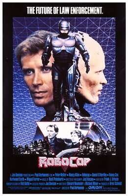 72355 ROBOCOP Movie RARE Terminator Rambo Die Hard Wall 36x24 POSTER Print