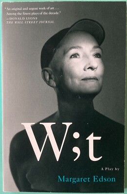 Kathleen Chalfant (Only) Signed Wit: A Play Paperback Copy by Margaret Edson New
