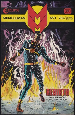 Eclipse Comics MIRACLEMAN #1 Alan Moore 1985 VF!