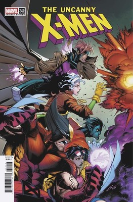 Uncanny X-Men #32 1:25 Gerardo Sandoval Variant (PRESALE 7/22/26)