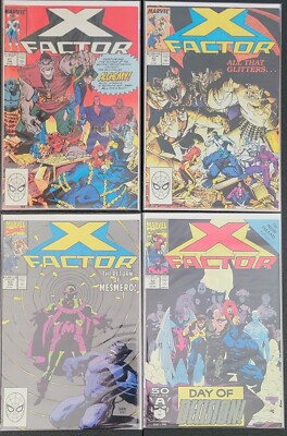 X-Factor 41 42 55 70 Arthur Adams Marvel Comics VF/NM combined shipping