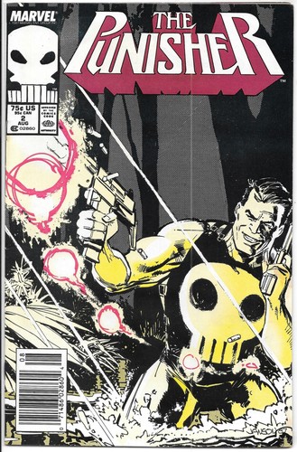 The Punisher Comic Book Volume 2 #2 Marvel Comics 1987