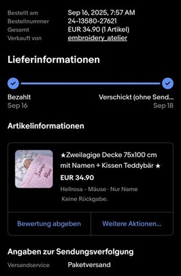 Artikelfoto(s) von einem verifizierten Käufer