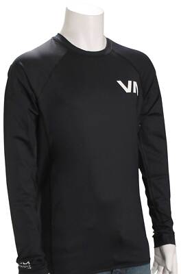 Рашгард RVCA Boys LS — черный — новый