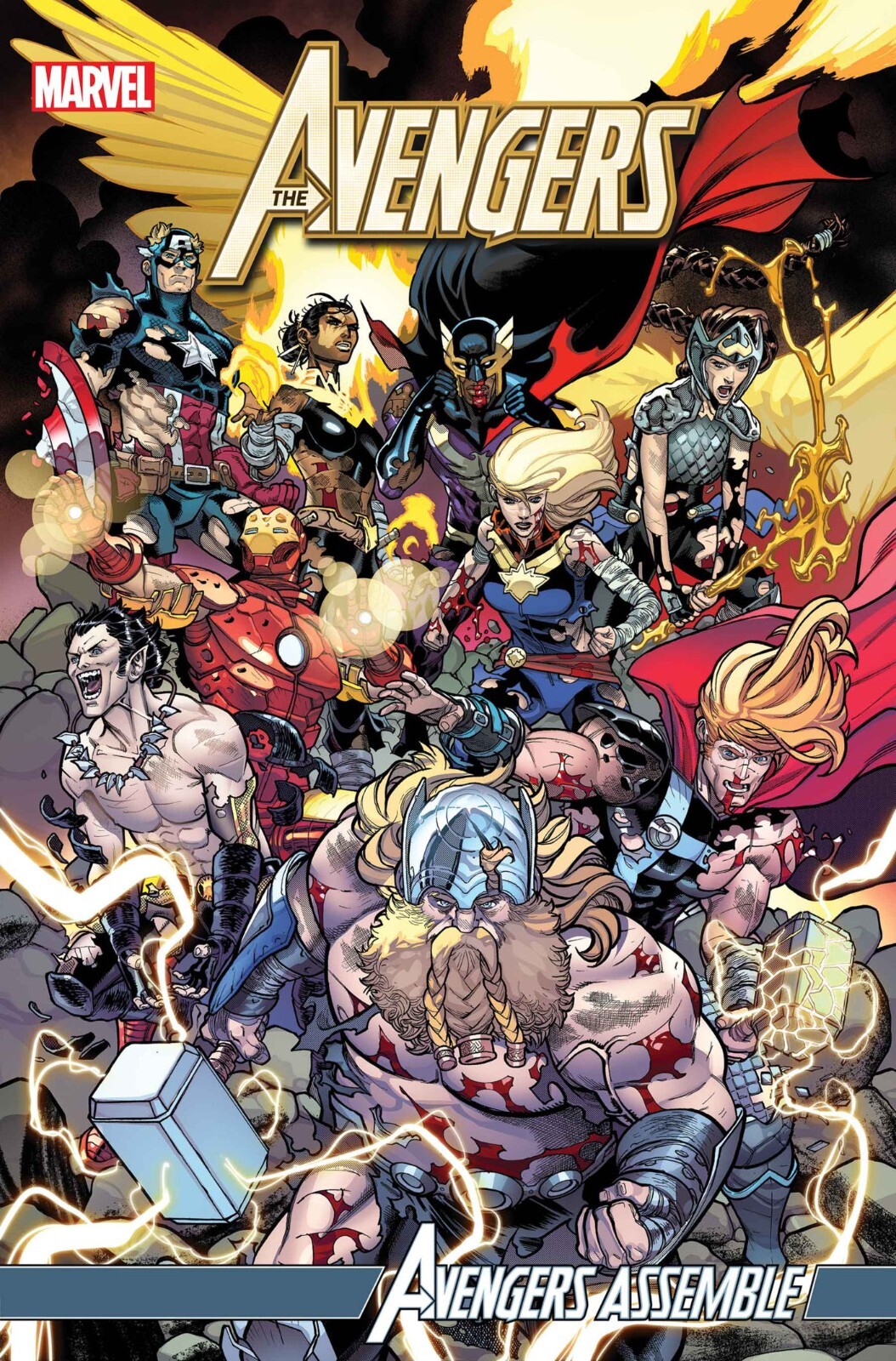 AVENGERS #64 (JAVIER GARRON COVER)(2023) COMIC BOOK ~ Marvel