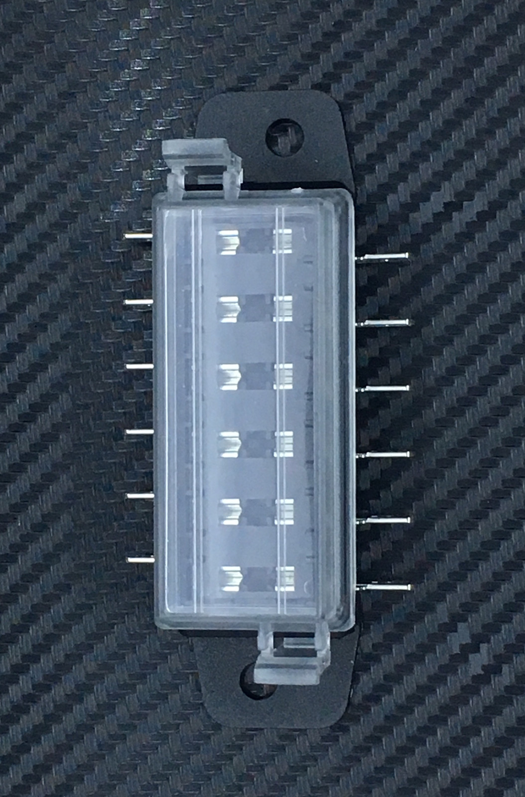 2 Pieces 6 Way DC32V-12v Circuit Blade Fuse Box Block Fuse Holder MINI ATC ATO 