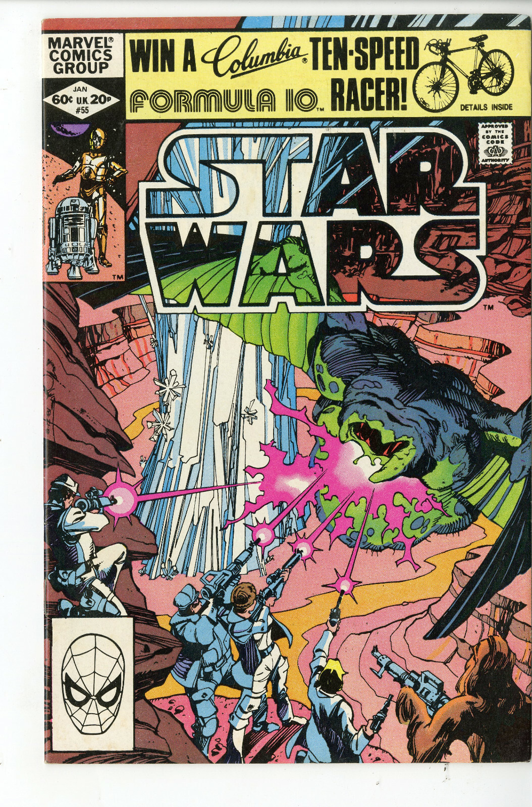 【絶版希少】Star Wars:Marvel Comics STAR WARS #55 MARVEL 1982 | eBay