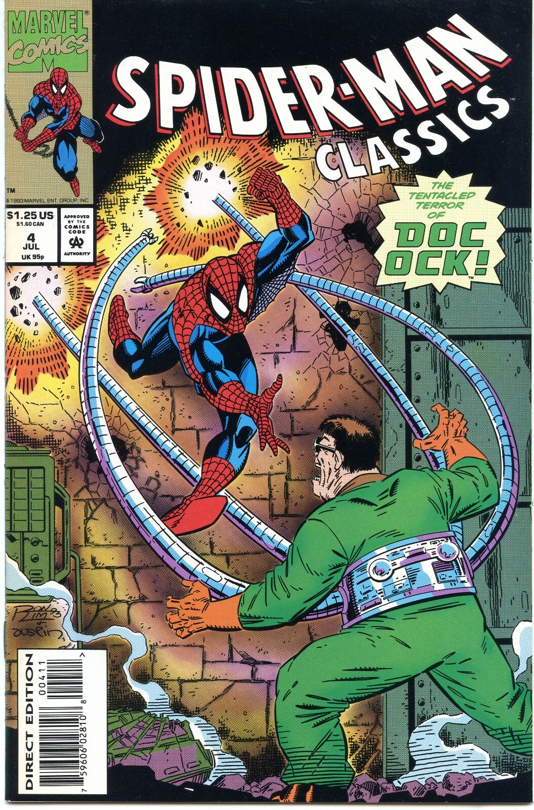 Spider-Man Classics #4 (Marvel Comics, 1993) - CS6307 | eBay