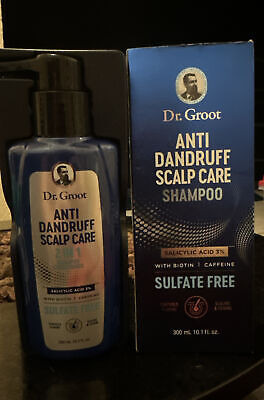 Dr. Groot~Anti Dandruff Scalp Care Shampoo~10.1 Oz~New