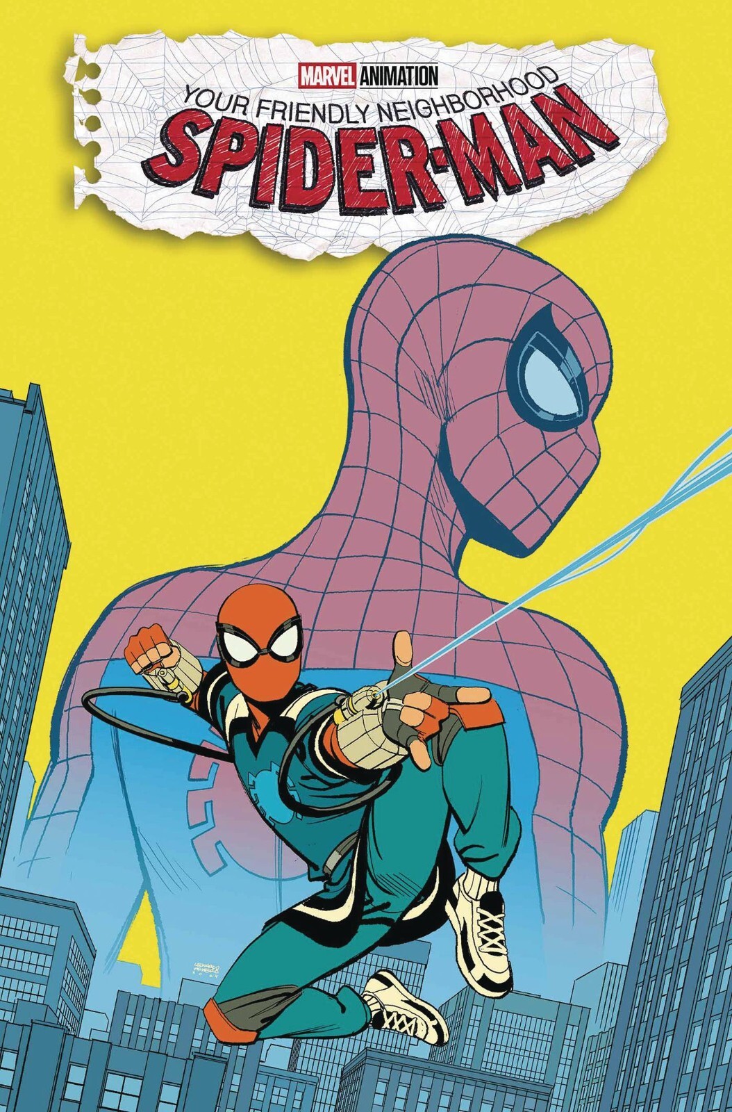 洋書 Friendly Neighborhood SPIDER-MAN Folded Poster 24