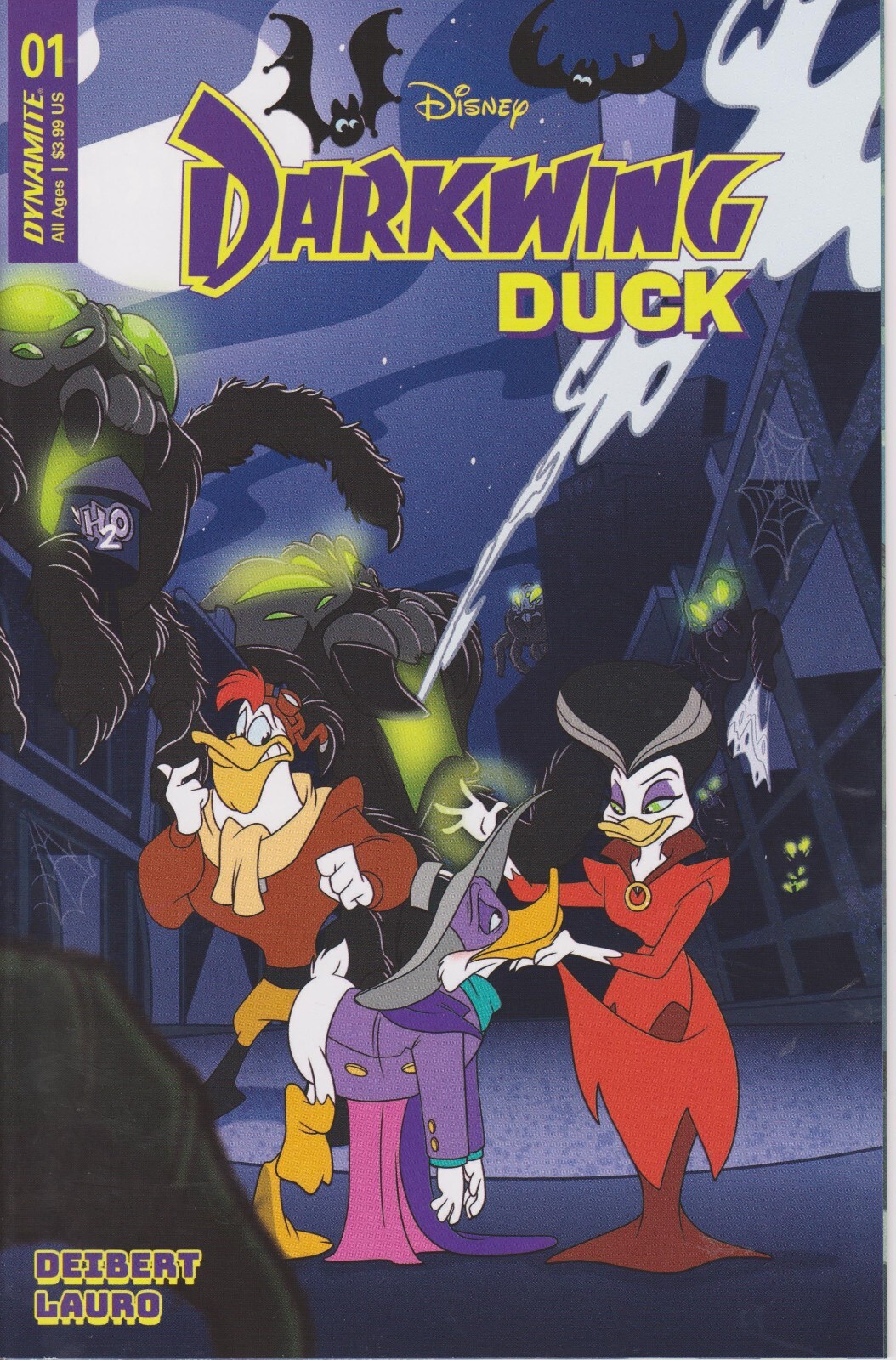 Darkwing Duck Issue #1 Comic Book. Variant Cover D. Dynamite