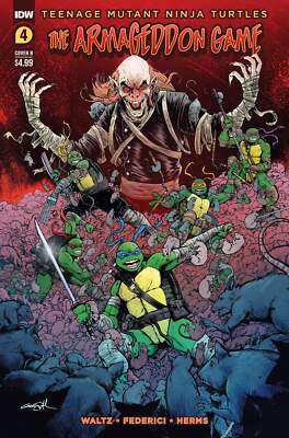 IDW SHADOWPLAY #1-4　アメコミ Teenage Mutant Ninja Turtles The Armageddon Game #4 B Smith
