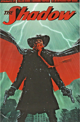 THE SHADOW #1  CULLEN BUNN * GIOVANNI TIMPANO  DYNAMITE  2015  NICE!!!