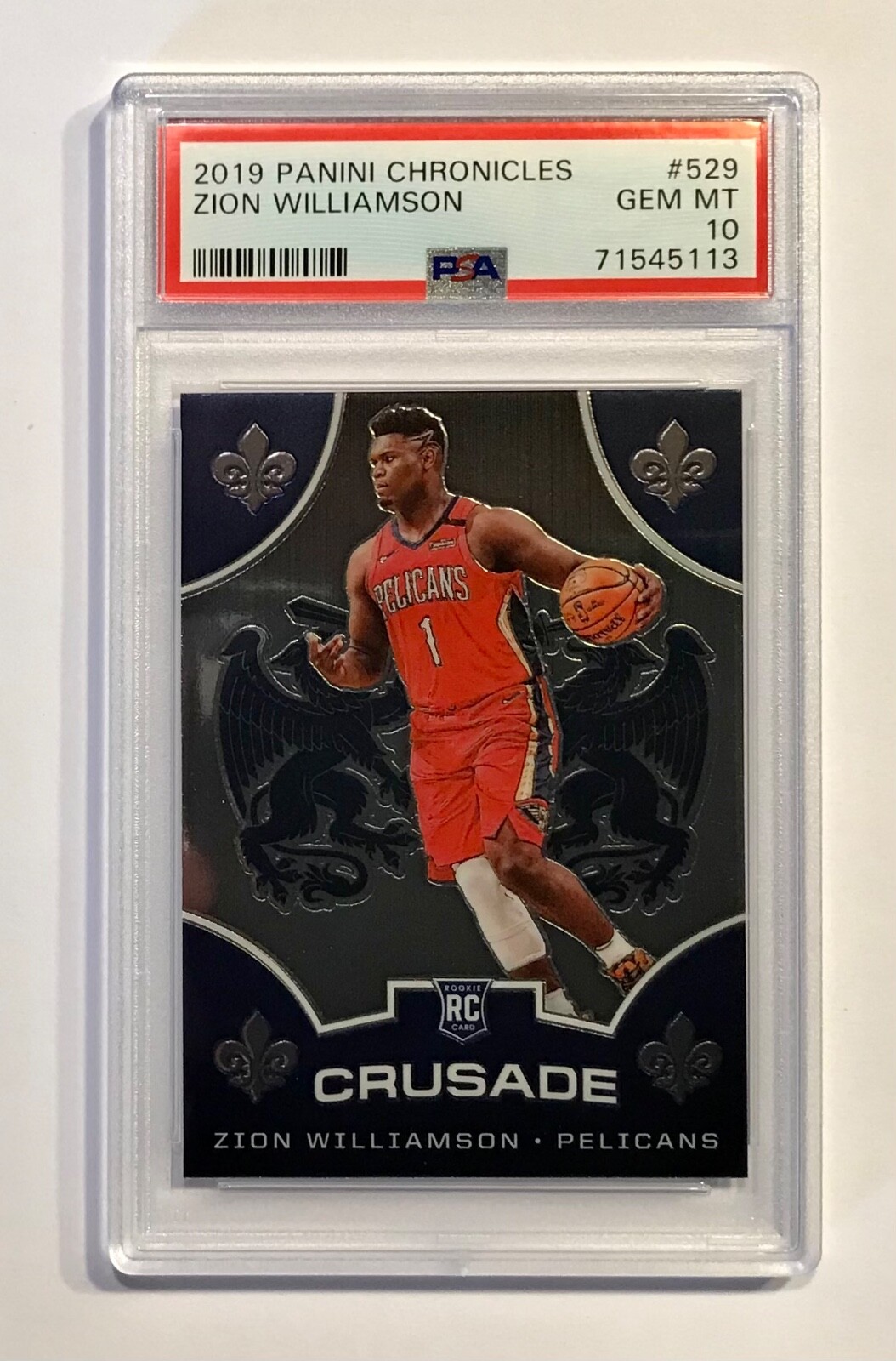2019-20 Panini Chronicles Crusade #529 Zion Williamson