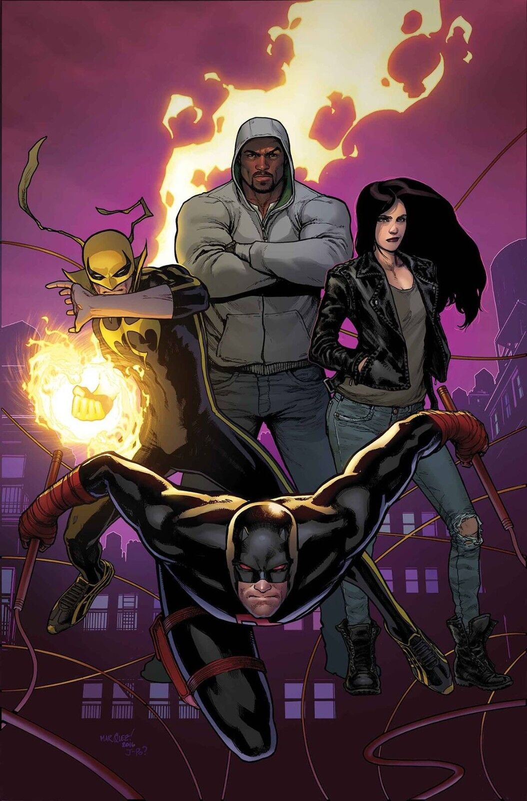 Marvel Legends Series Iron Fist & Luke Cage (85th