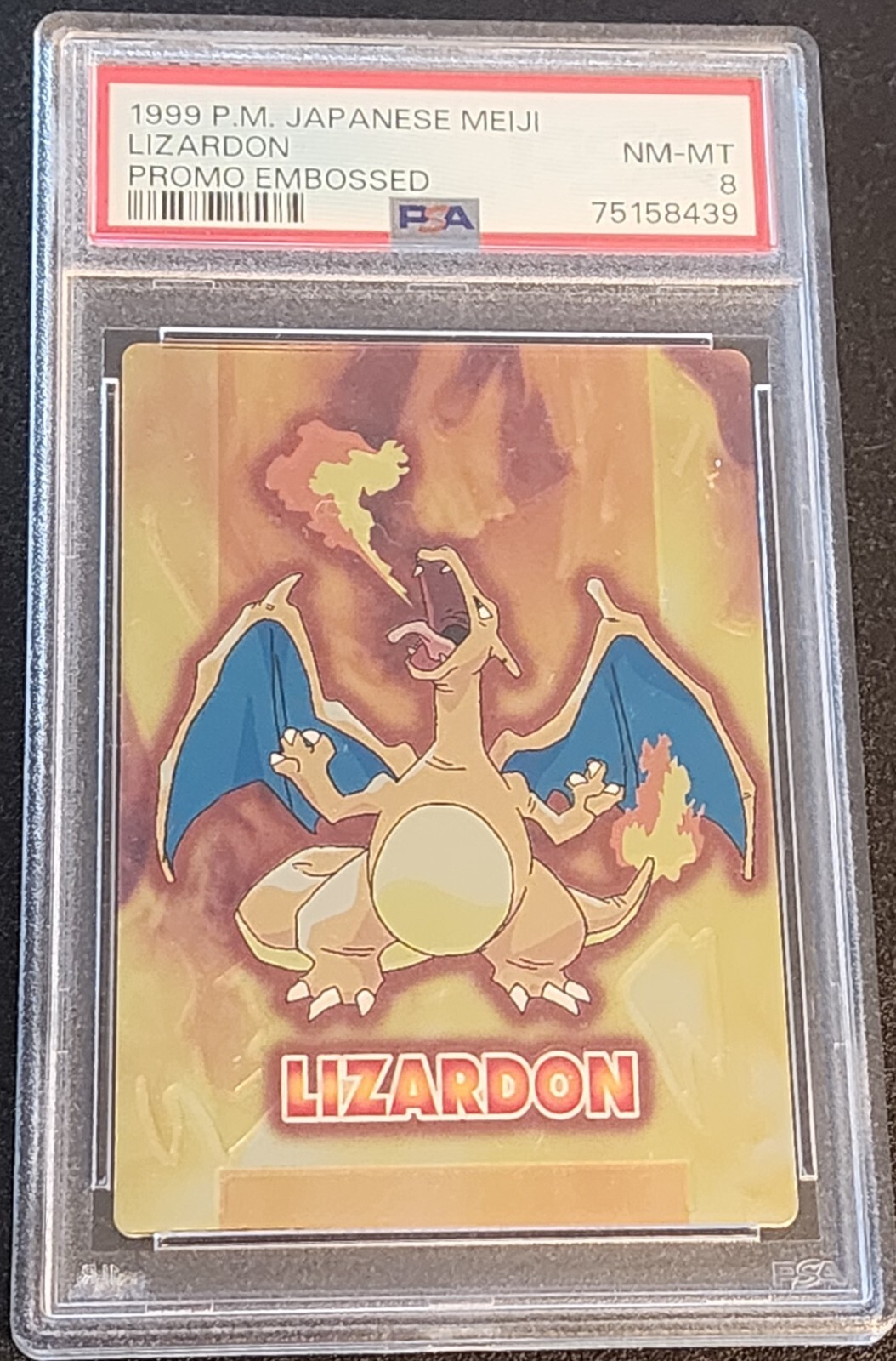 1999 Pokemon CHARIZARD Holo MEIJI PROMO Japanese LIZARDON