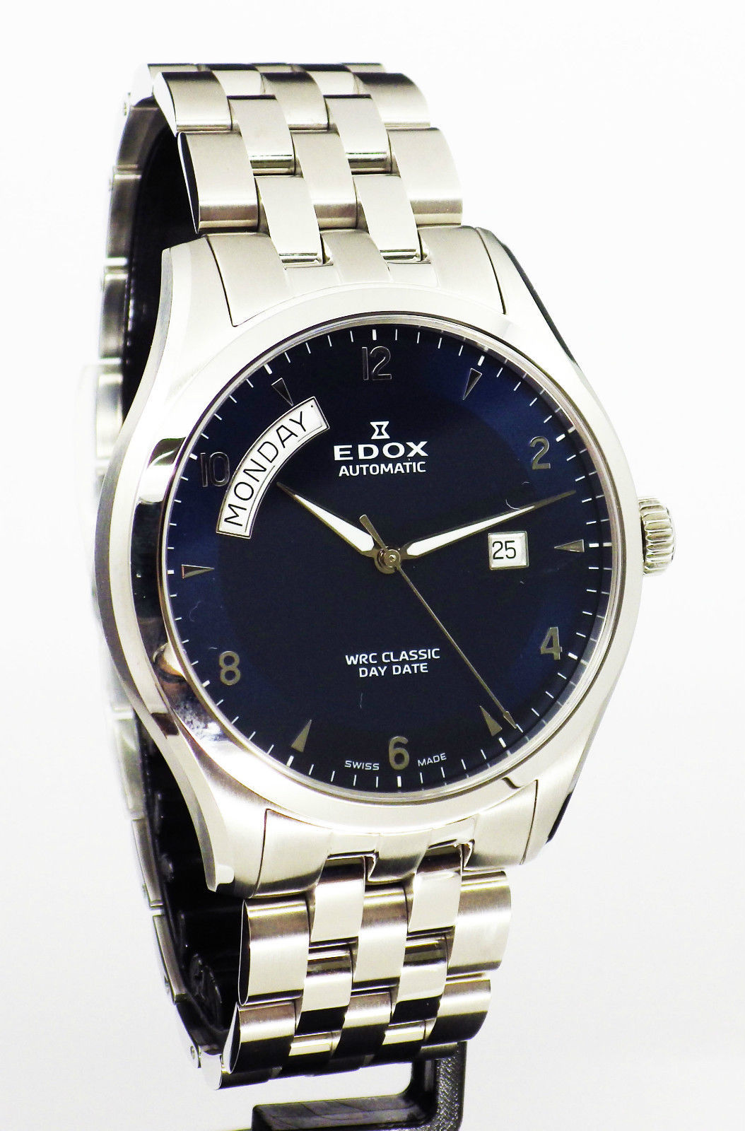 Edox Stainless Steel Band Wristwatches