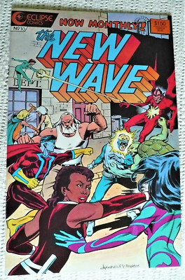 THE NEW WAVE #10 - ECLIPSE COMICS - MINT CONDITION!
