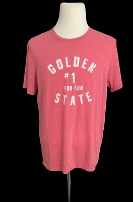 Marine Layer Signature Tee T-shirt Men s M L Golden State #1 For Fun California