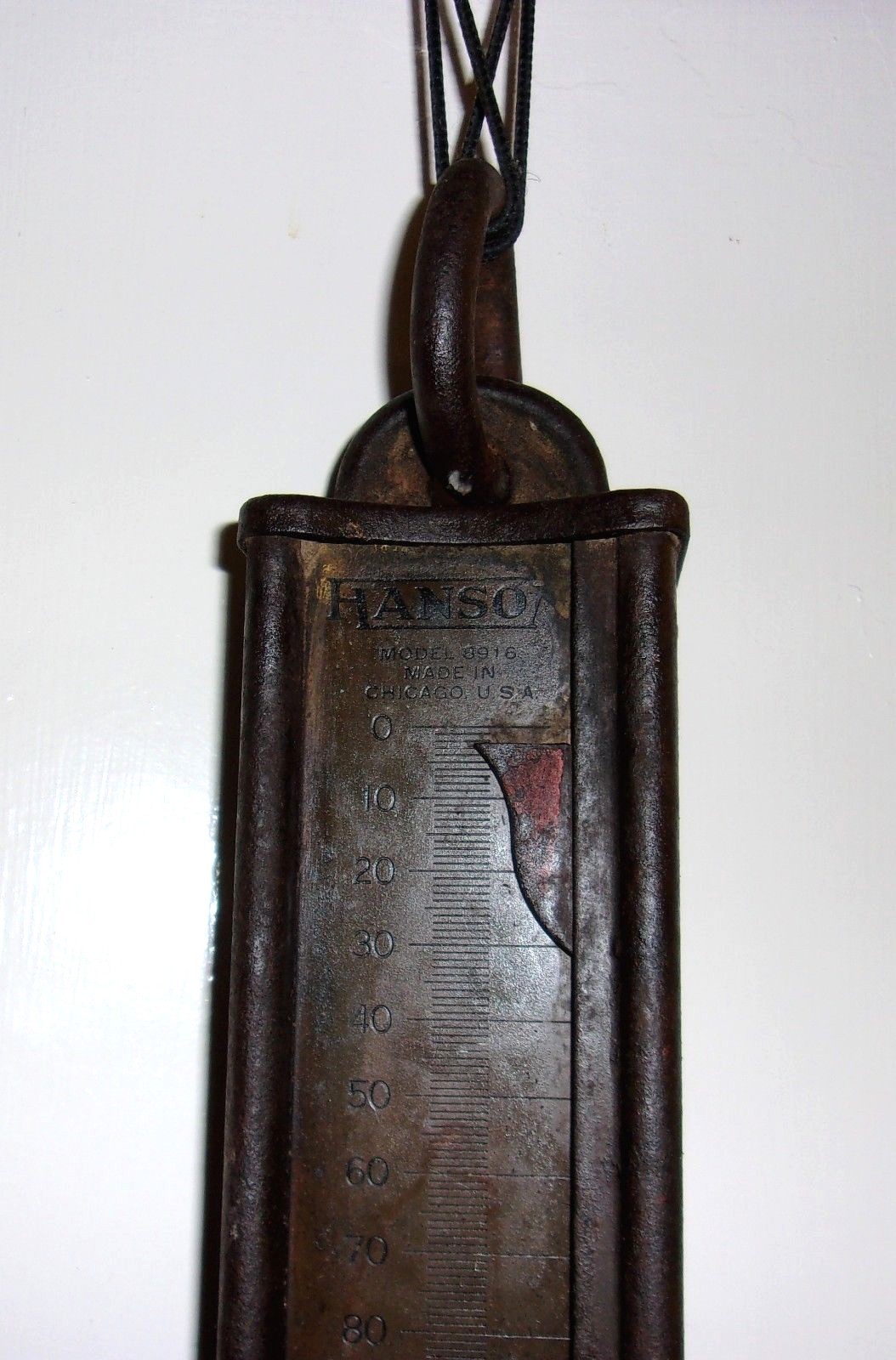 Antique/Vintage HANSON Cotton Scale 8916; African-American Memorabilia