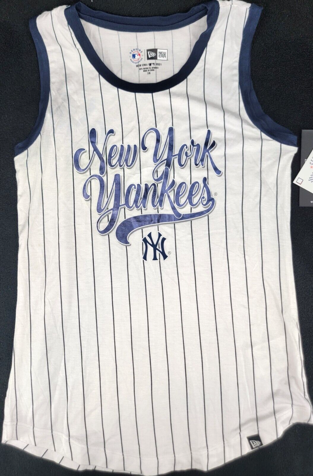 LYFT MLB TANKTOP NEW YORK YANKEES Ｓ womens-47-white-new-york-