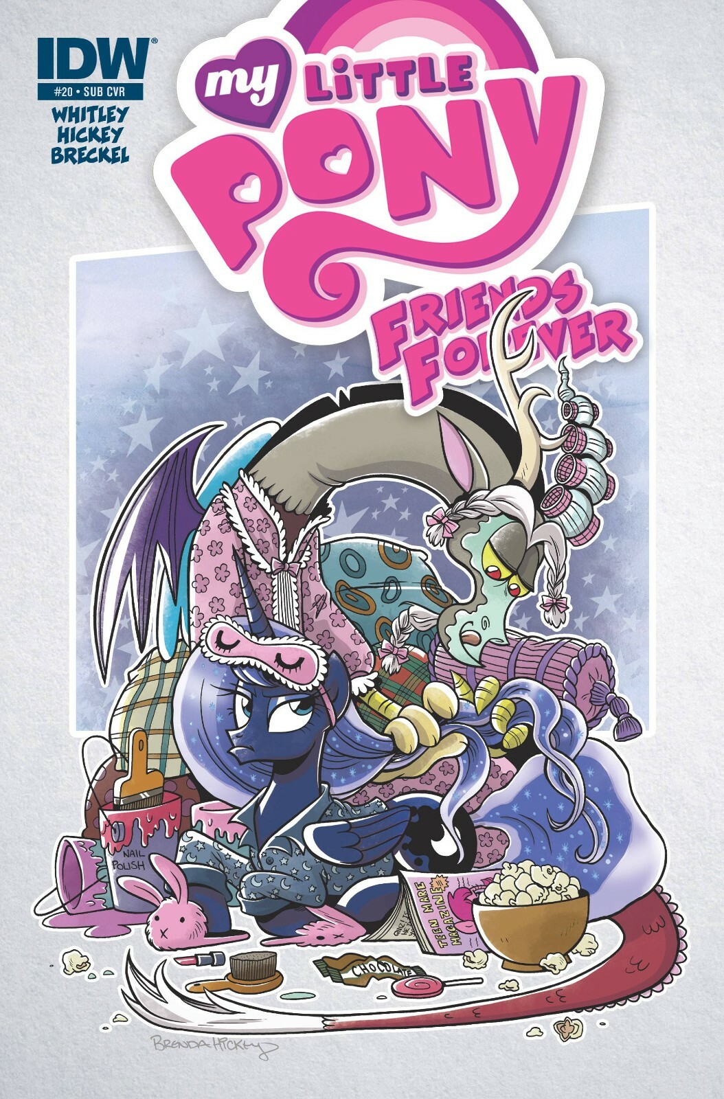 アニメ COMIC MARKET FRIENDSHIP FOREVER My Little Pony Friends Forever 20 B Sub Cover Comic 1st
