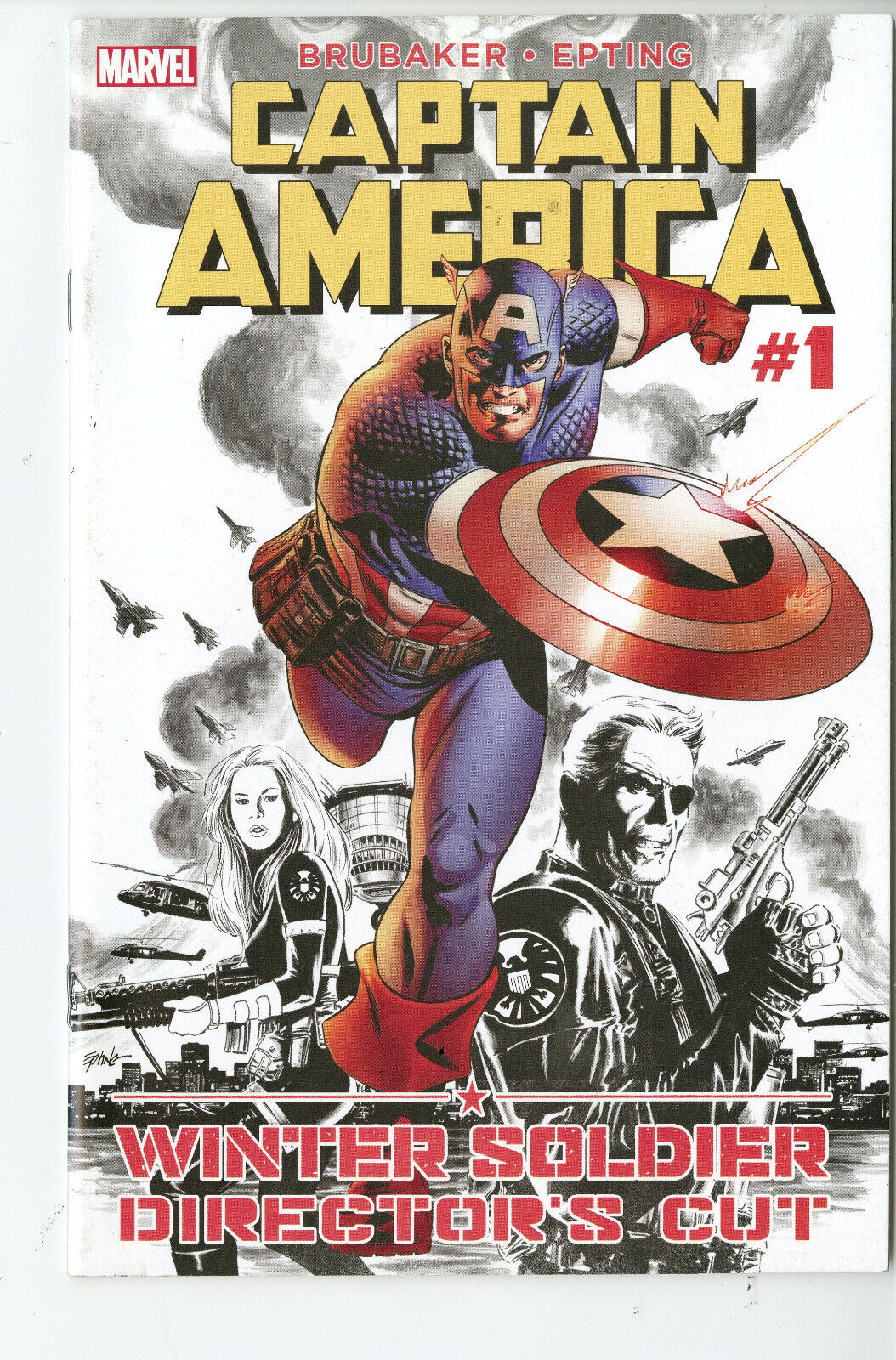 Captain America #1 Winter Soldier Director's Cut 2014 Marvel Captain America #1 Winter Soldier Director's Cut 2014 Marvel
