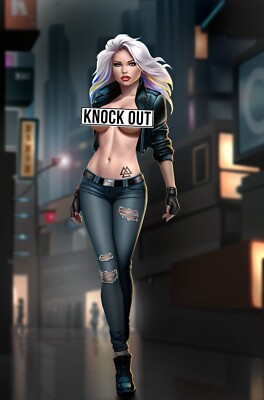 Prizmatic #1 Keith Garvey Knockout Inspiration Kickstarter 2024 Revival Comics