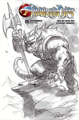 THUNDERCATS 5 CVR R 1:20 LEE SKETCH VARIANT NM DYNAMITE