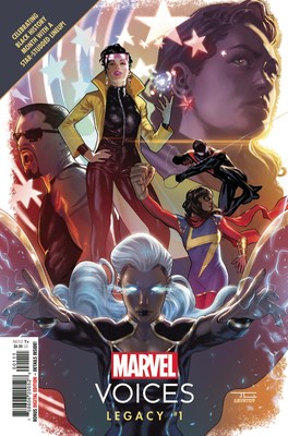 MARVELS VOICES LEGACY #1 CLARKE VARIANT STORM JUBILEE BLADE MS MARVEL FALCON