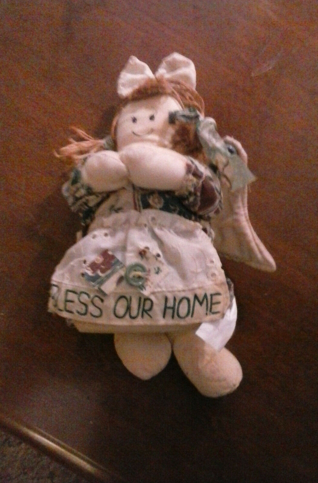 Vintage lot of 3 Rag Dolls