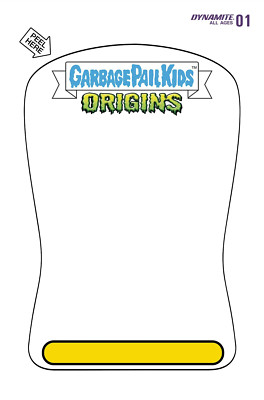 Garbage Pail Kids Origins #1 O Trading Card Blank Sketch FOC Variant (10/05/2022