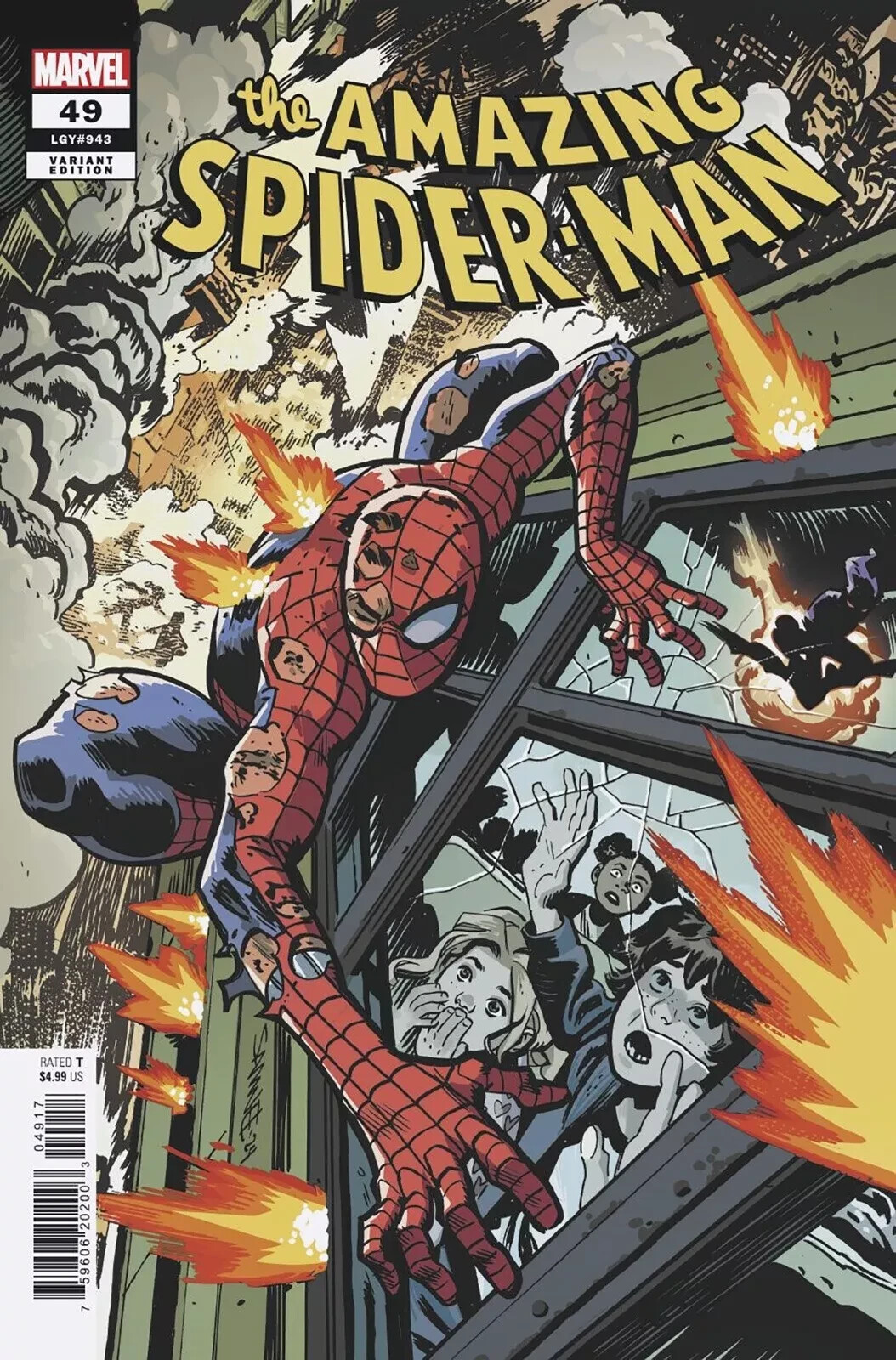 AMAZING SPIDER-MAN #49 (CHRIS SAMNEE 1:25 RATIO VARIANT