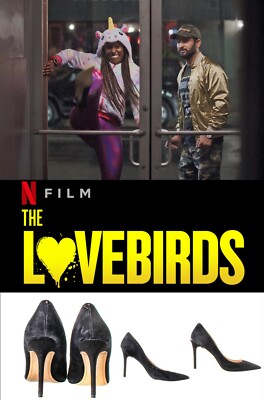 The Lovebirds Leilani Issa Rae Screen Used SFX Shoes w/Studio COA
