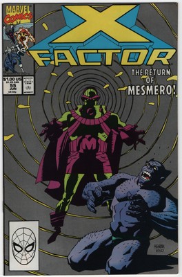X-Factor Comic Book #55 Marvel Comics 1990 VERY FINE+ NEW UNREAD