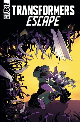 TRANSFORMERS ESCAPE #4 (OF 5) IDW Publishing COVER B HERZPLATTER (L6)